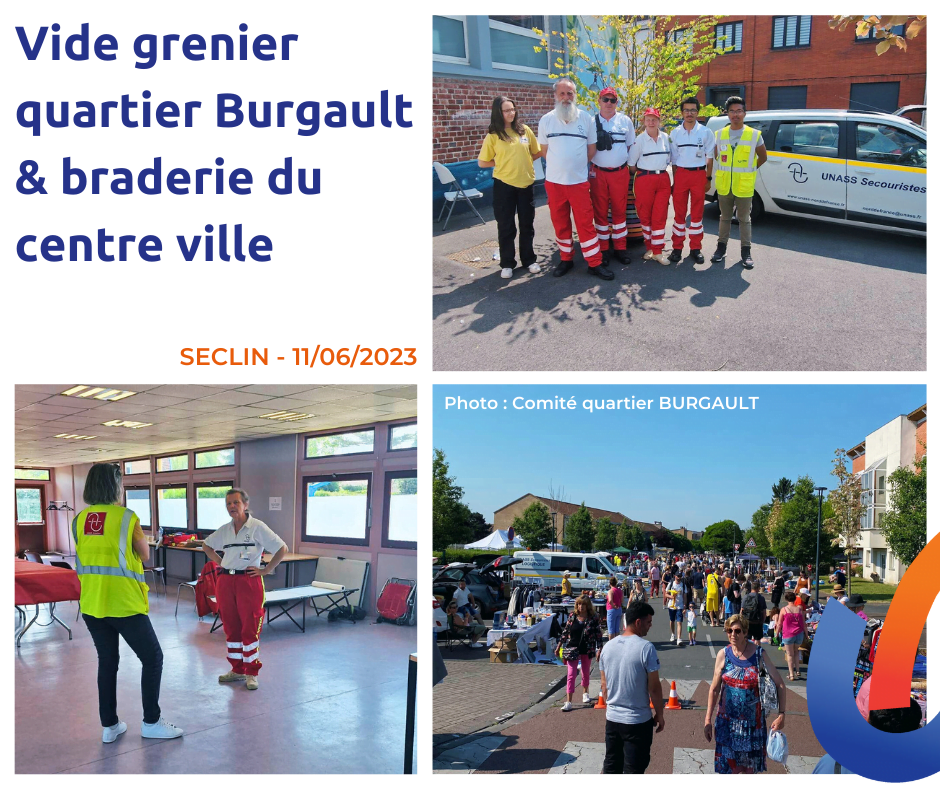 Actualités Juin Vide grenier quartier Burgault & braderie du centre ville Seclin