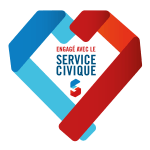 Actualités Logo engagé avec le Service civique